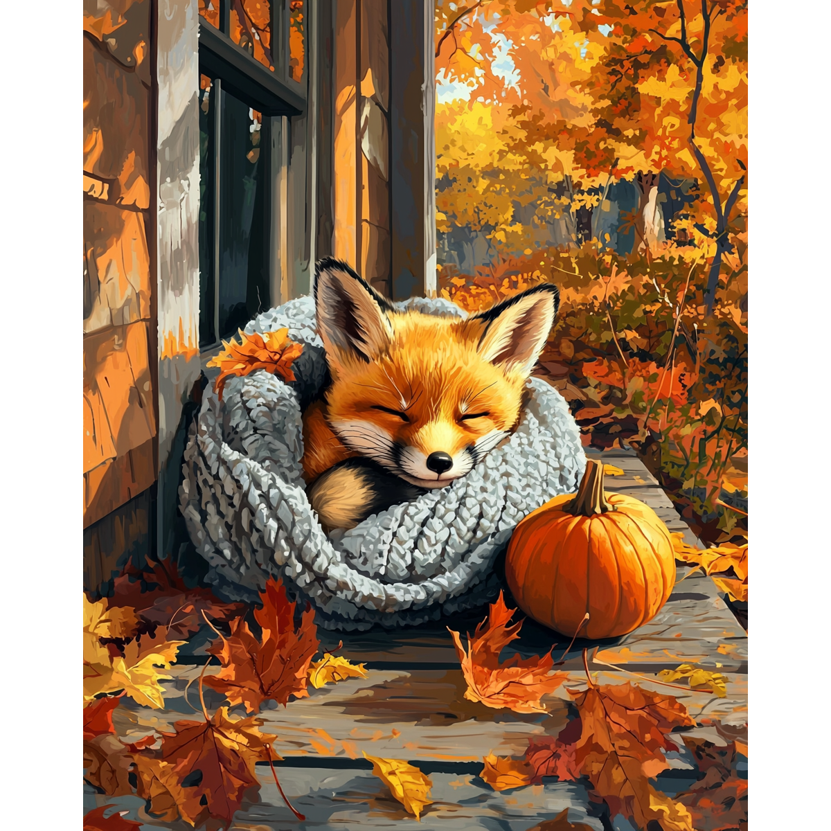Nid douillet d'automne