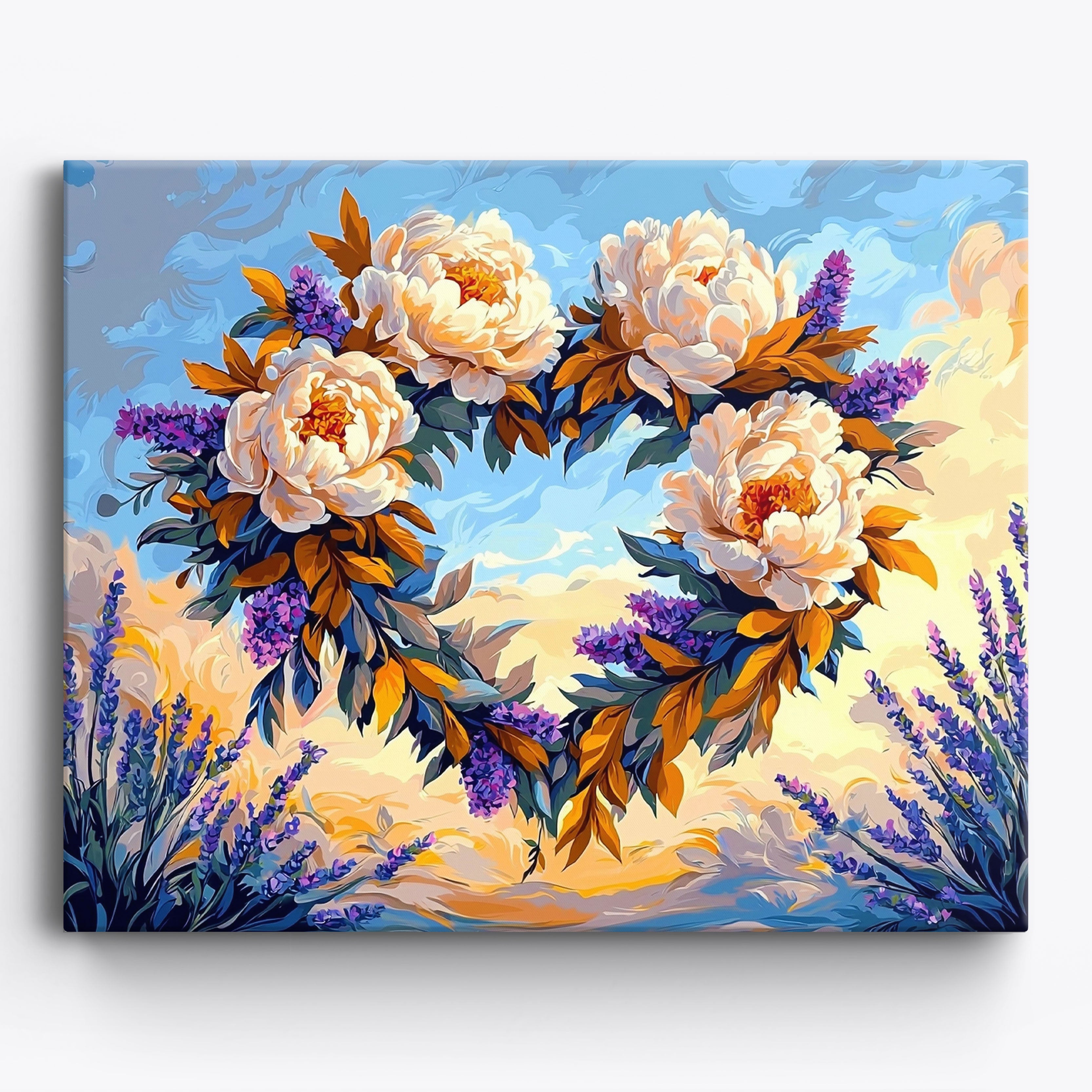 Lavender Sky No Frame / Regular (15.75"x19.7"/40x50cm)