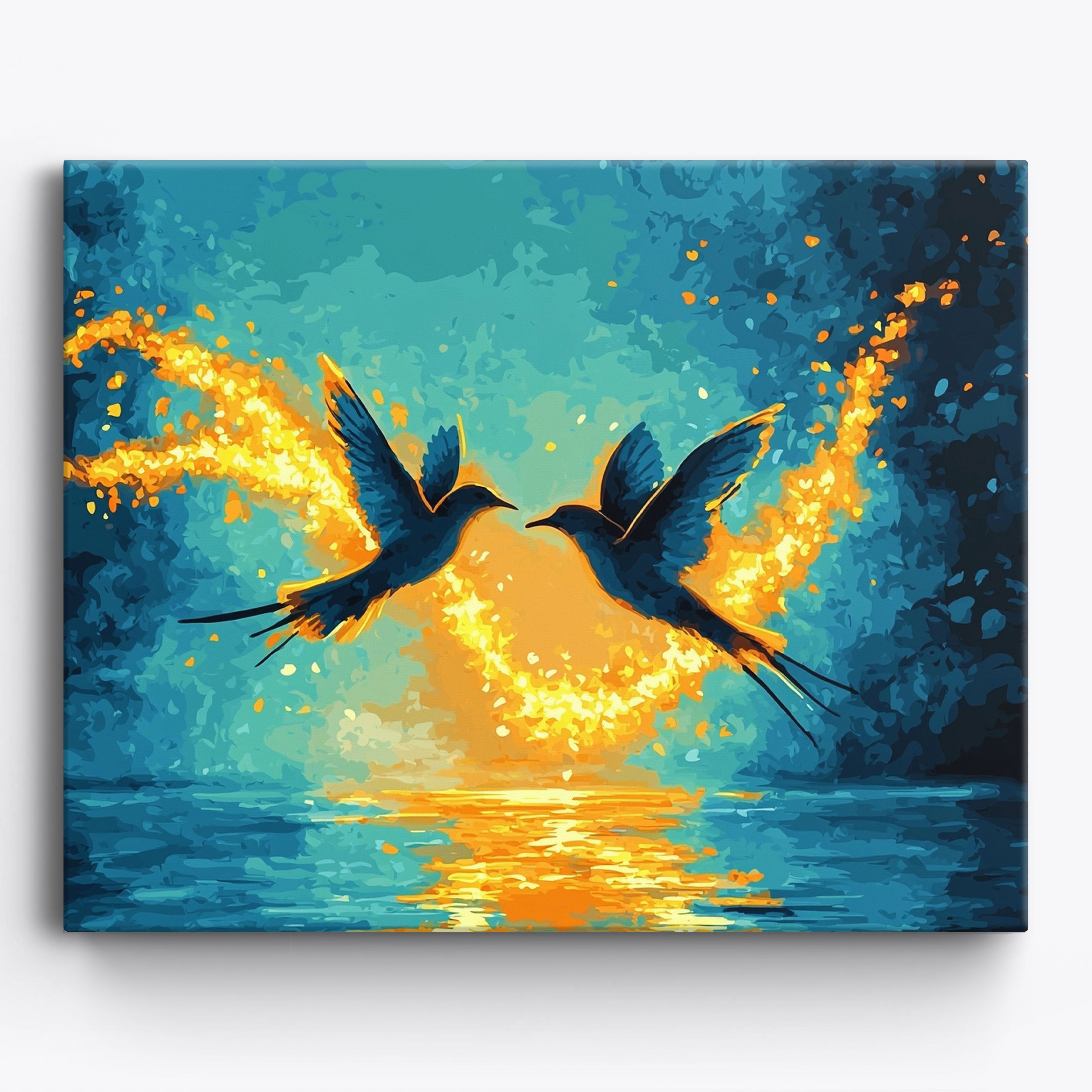 Winged Glow No Frame / Regular (15.75"x19.7"/40x50cm)