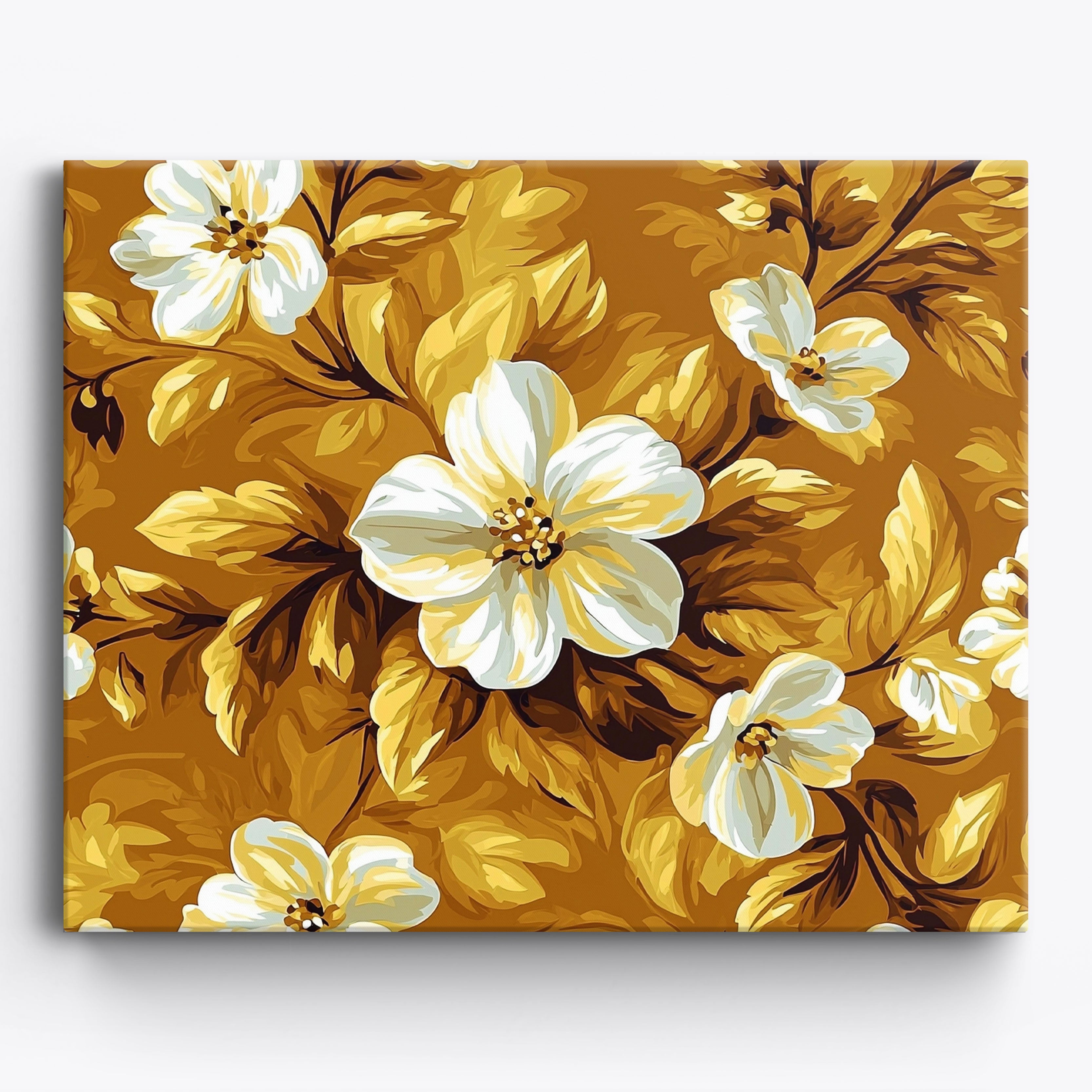Golden Brocade No Frame / Regular (15.75"x19.7"/40x50cm)