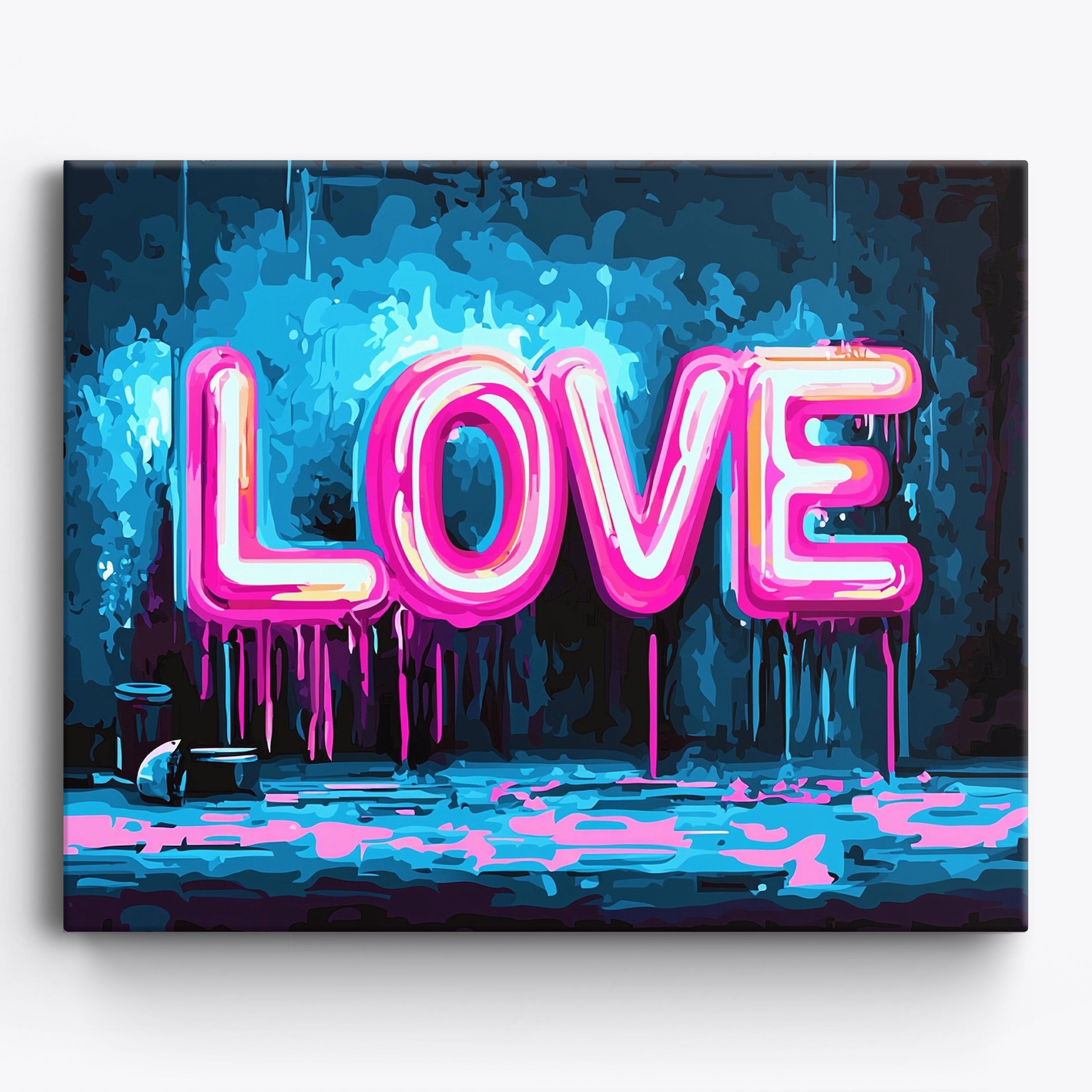 Neon Glow No Frame / Regular (15.75"x19.7"/40x50cm)