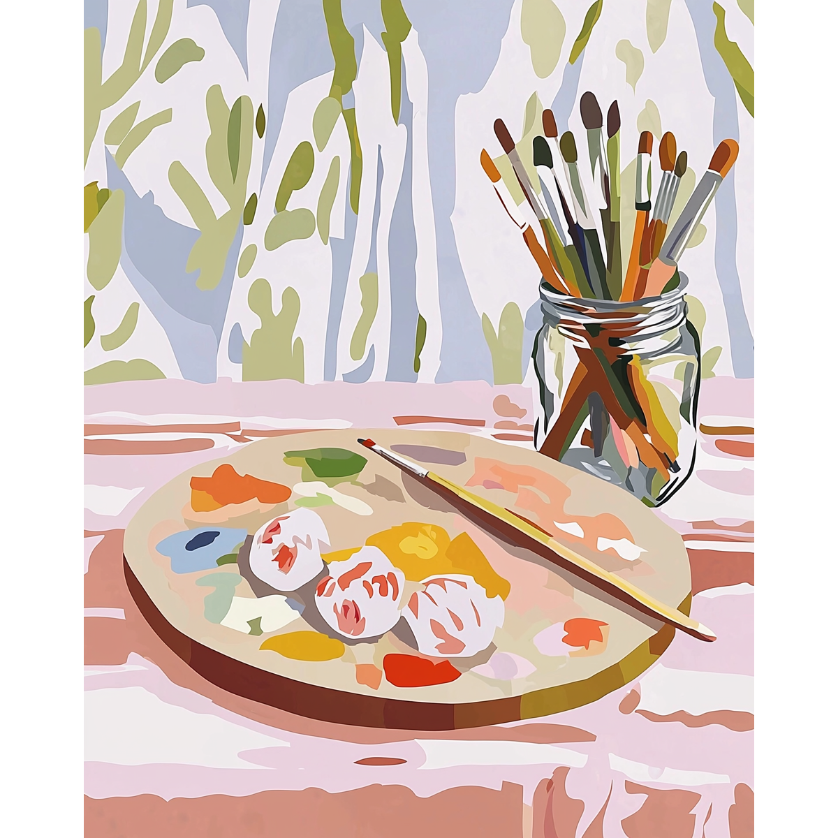 Brush Jar Bliss