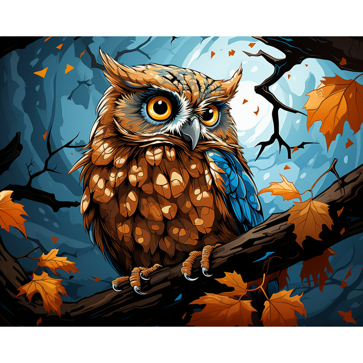 Mélodie lunaire de l'automne