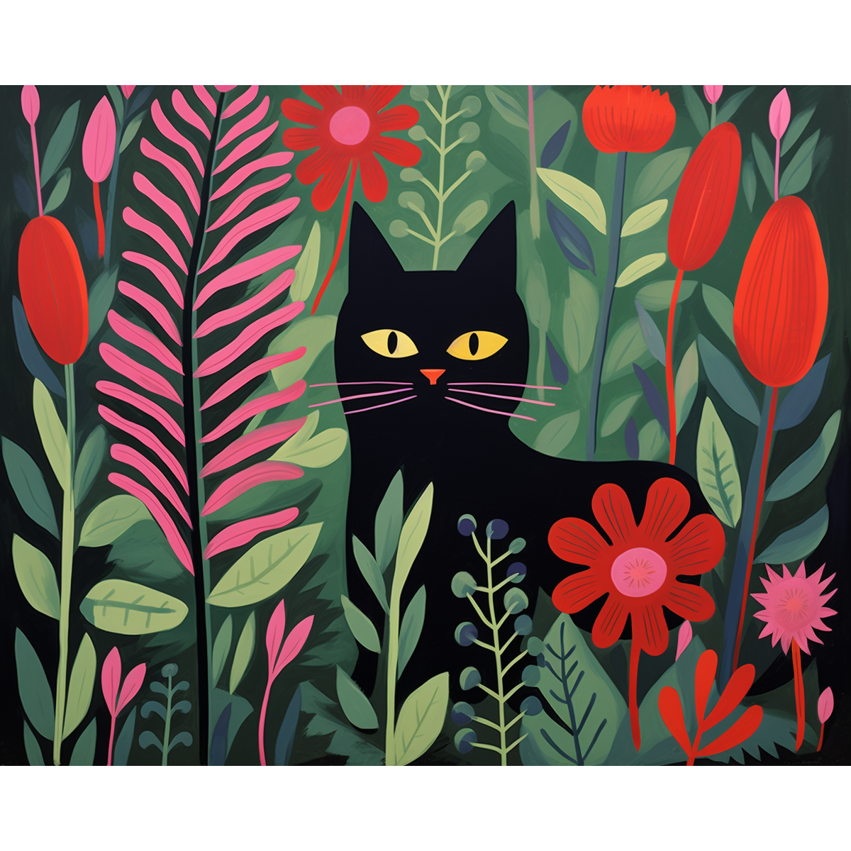 Le royaume botanique de Black Cat