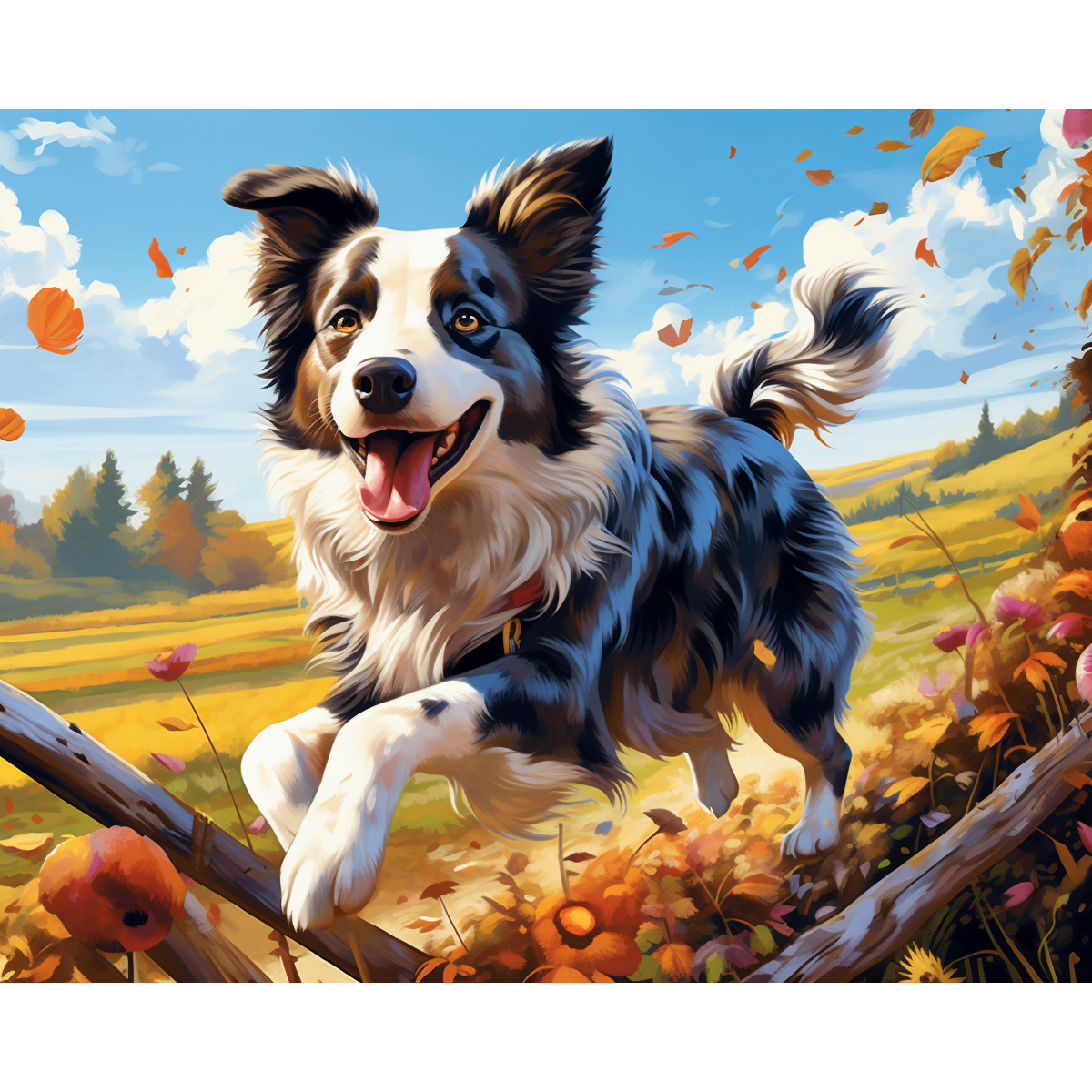 L'histoire d'un border collie
