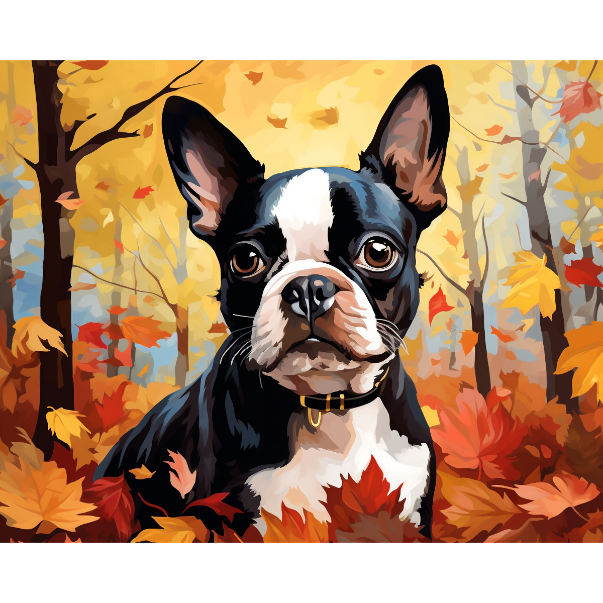 Caprices canins colorés