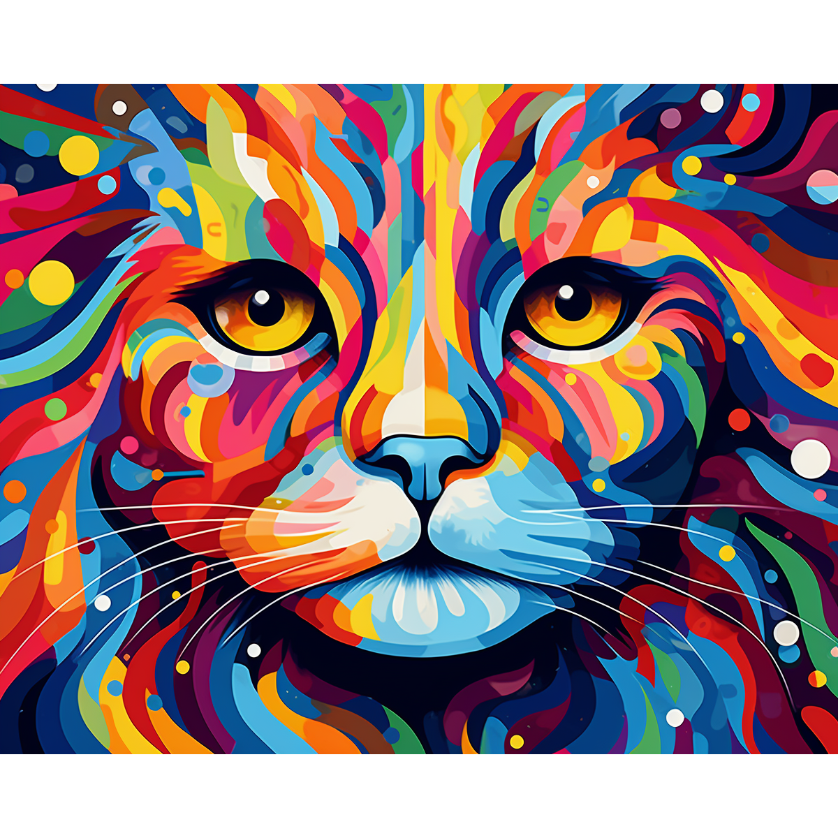 Puzzle coloré