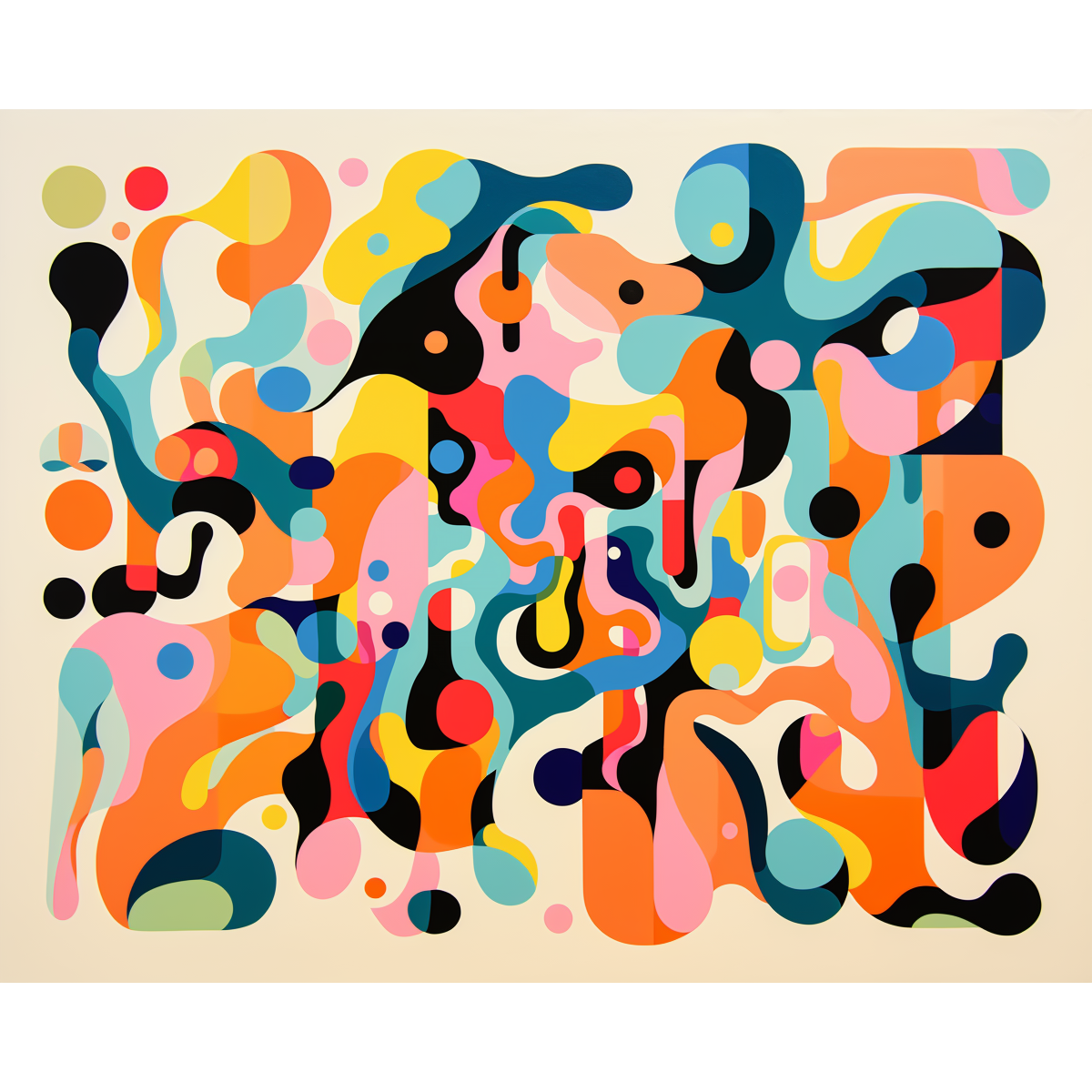 Fantaisie colorée