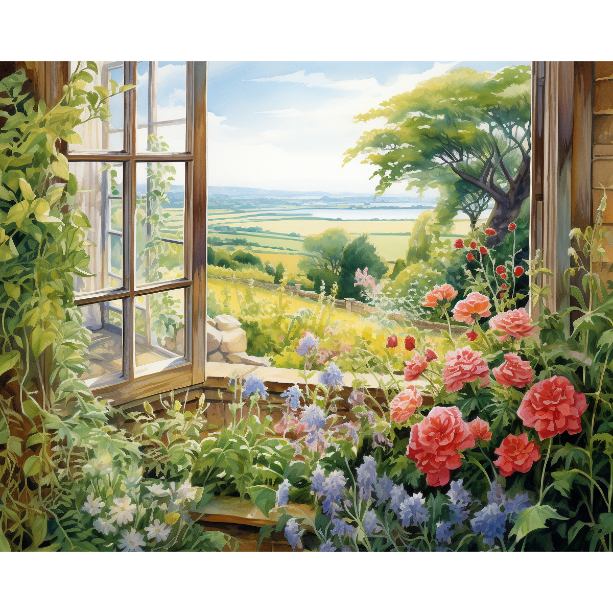 Vue florale