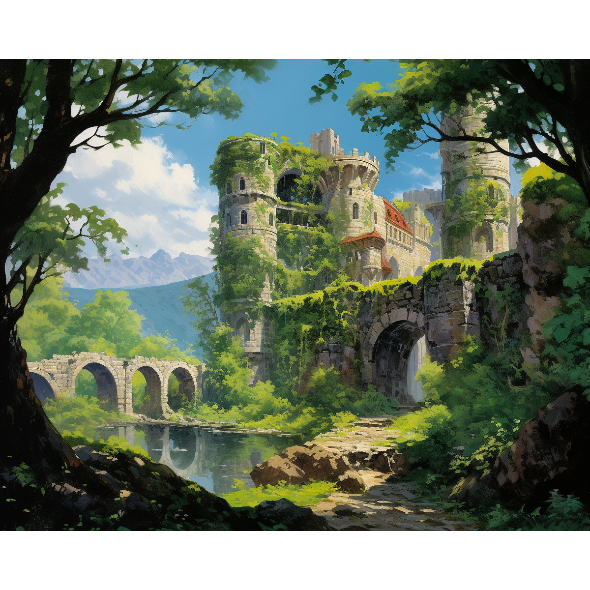 Ruines du château de la jungle
