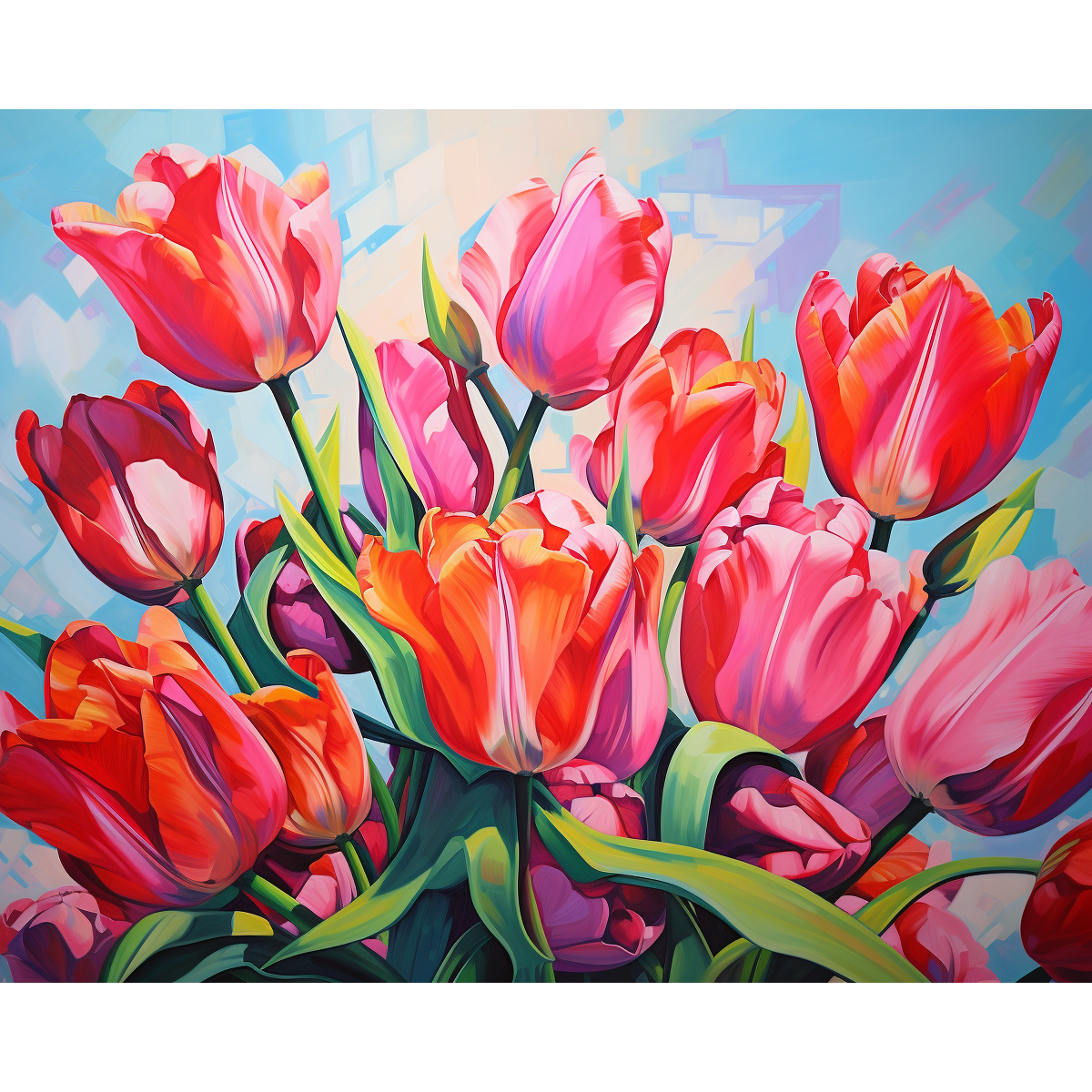 Rêverie des tulipes