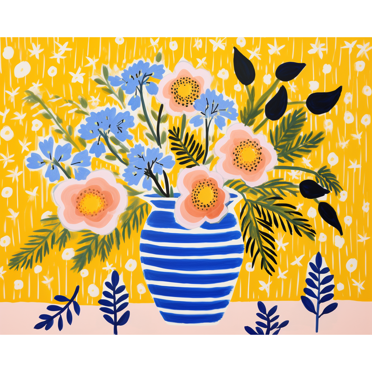 Bouquet vibrant